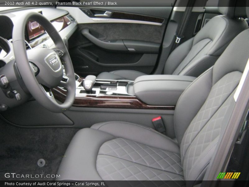  2012 A8 4.2 quattro Black Interior