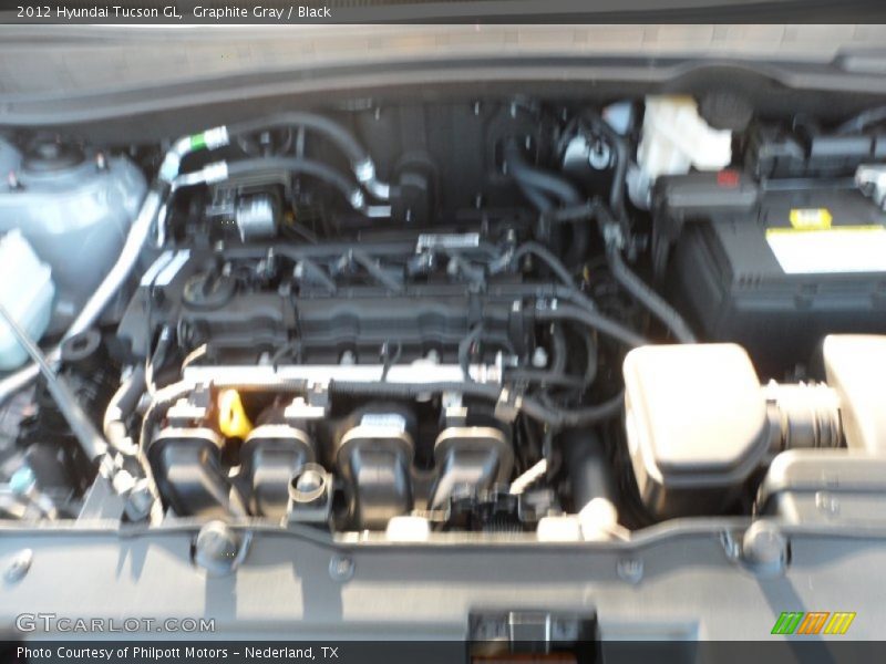 Graphite Gray / Black 2012 Hyundai Tucson GL