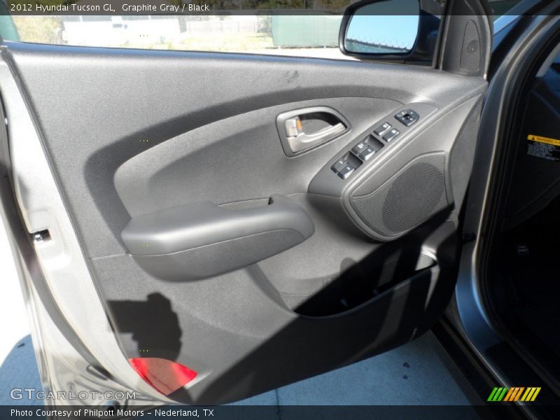 Graphite Gray / Black 2012 Hyundai Tucson GL