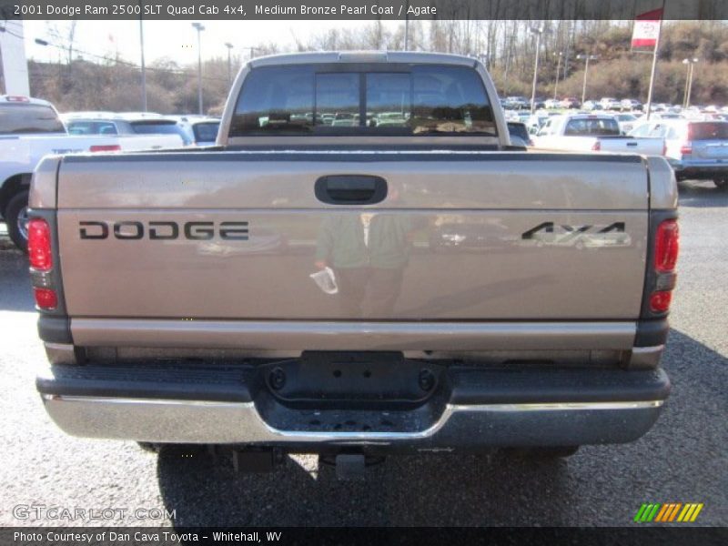Medium Bronze Pearl Coat / Agate 2001 Dodge Ram 2500 SLT Quad Cab 4x4