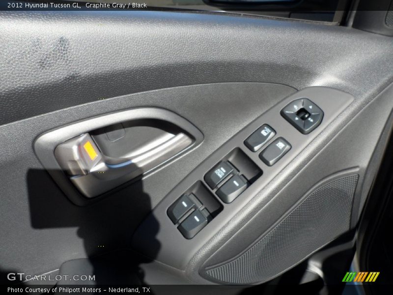 Graphite Gray / Black 2012 Hyundai Tucson GL