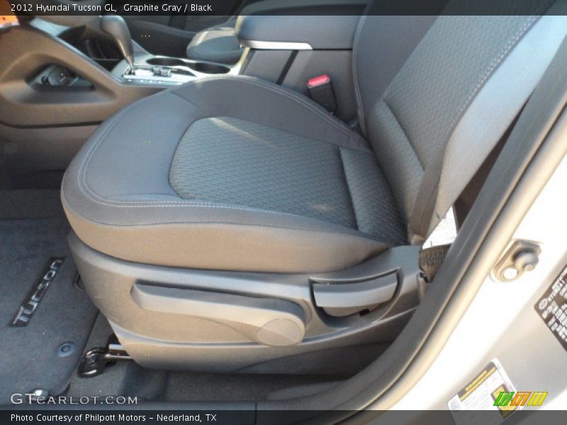 Graphite Gray / Black 2012 Hyundai Tucson GL
