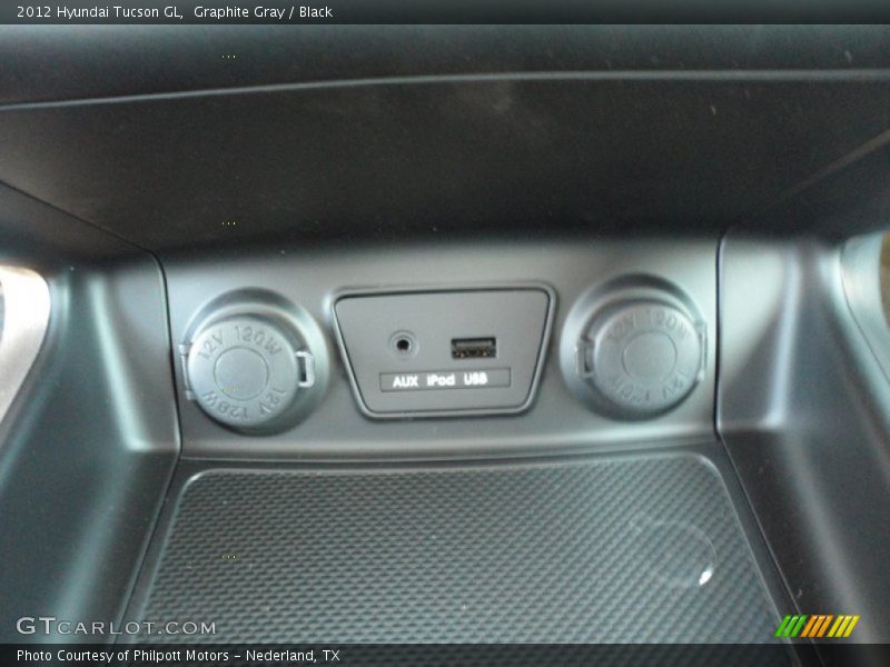 Graphite Gray / Black 2012 Hyundai Tucson GL