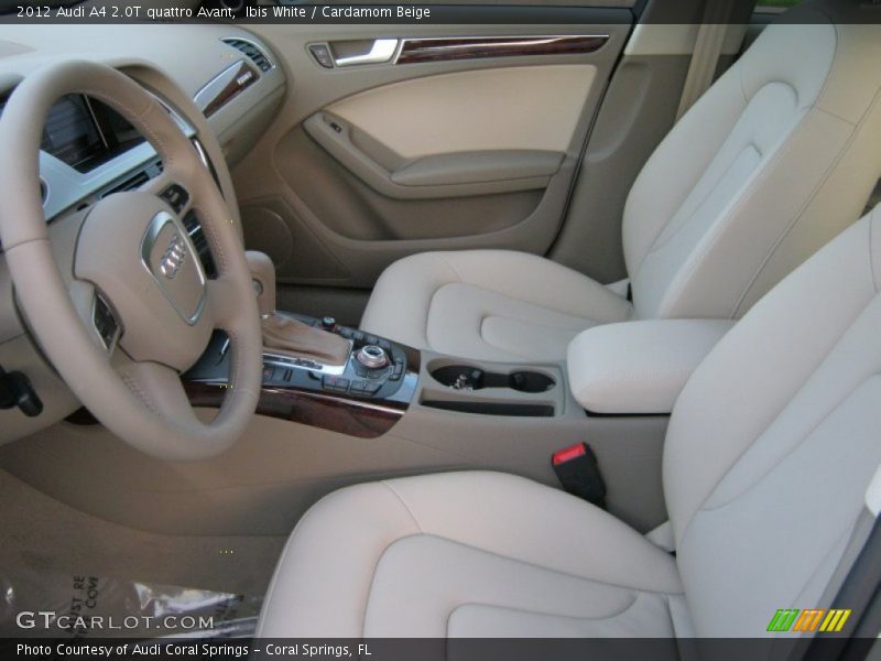  2012 A4 2.0T quattro Avant Cardamom Beige Interior