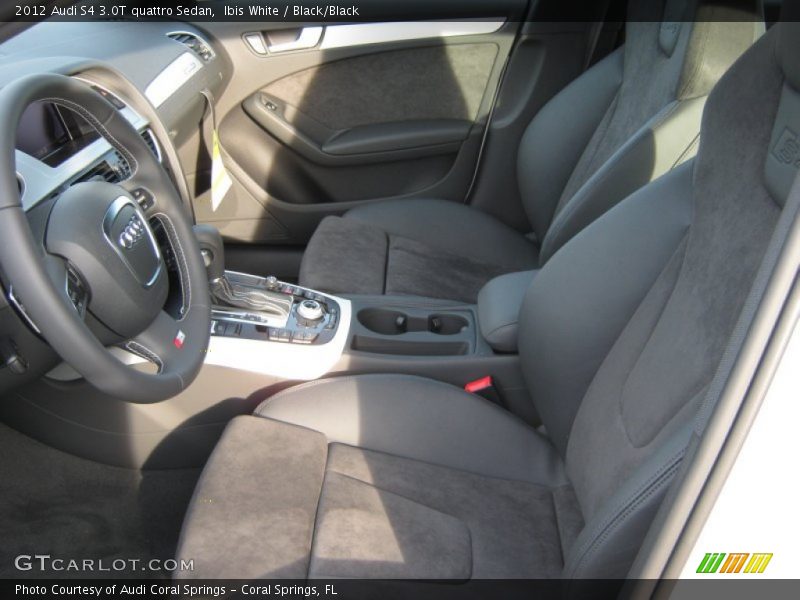 Ibis White / Black/Black 2012 Audi S4 3.0T quattro Sedan
