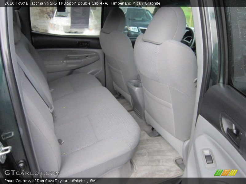  2010 Tacoma V6 SR5 TRD Sport Double Cab 4x4 Graphite Interior