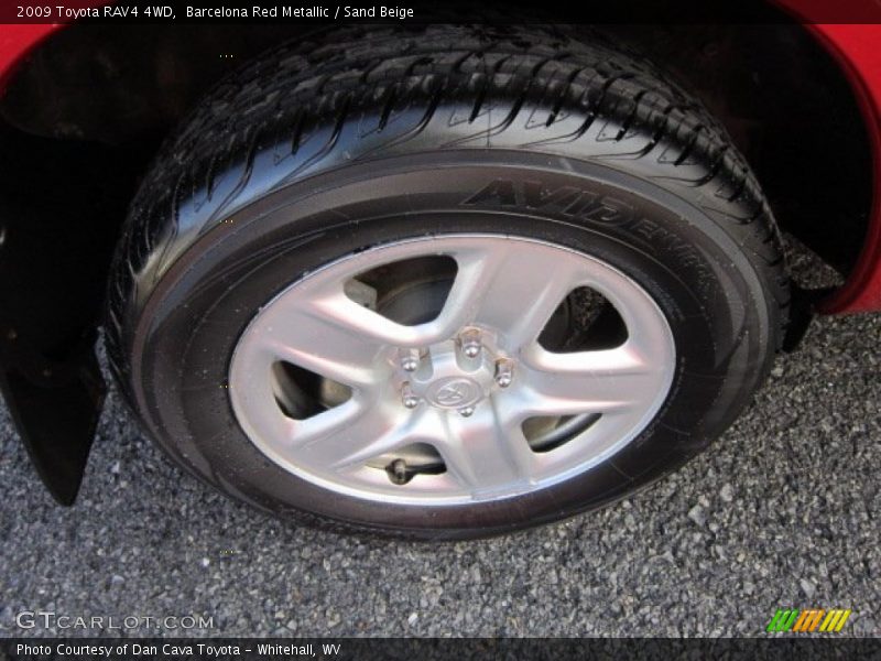 Barcelona Red Metallic / Sand Beige 2009 Toyota RAV4 4WD