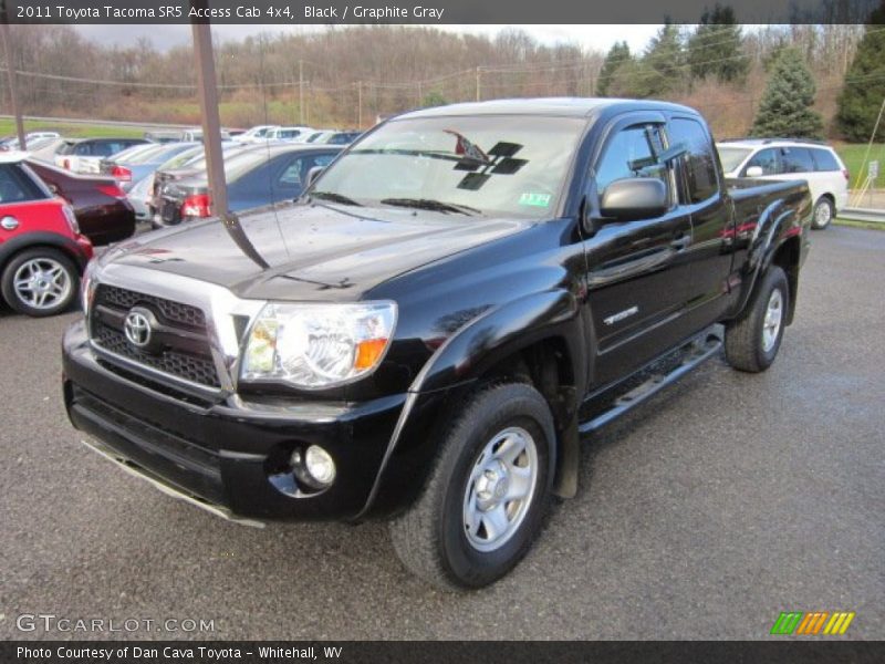 Black / Graphite Gray 2011 Toyota Tacoma SR5 Access Cab 4x4