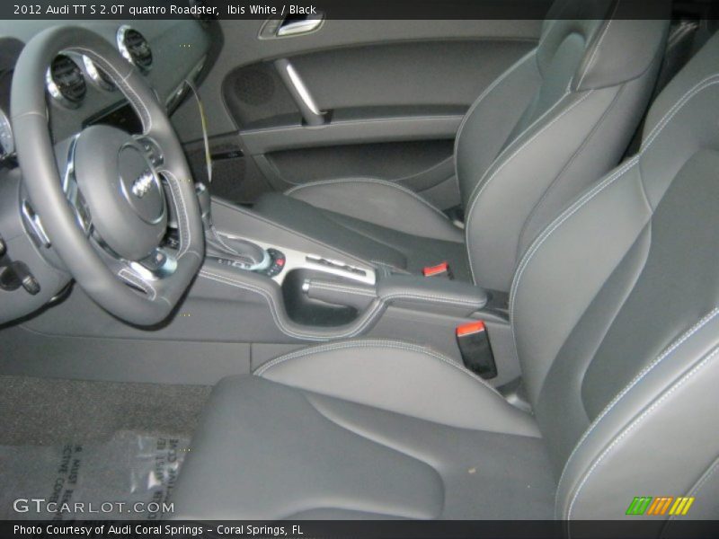 Ibis White / Black 2012 Audi TT S 2.0T quattro Roadster