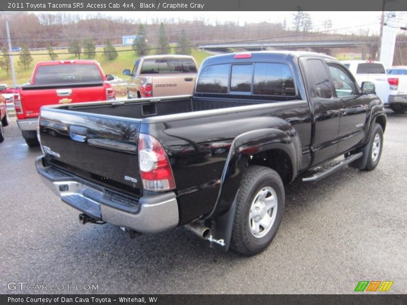 Black / Graphite Gray 2011 Toyota Tacoma SR5 Access Cab 4x4