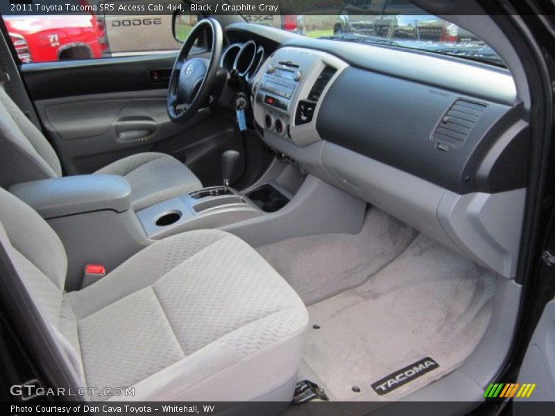 Black / Graphite Gray 2011 Toyota Tacoma SR5 Access Cab 4x4