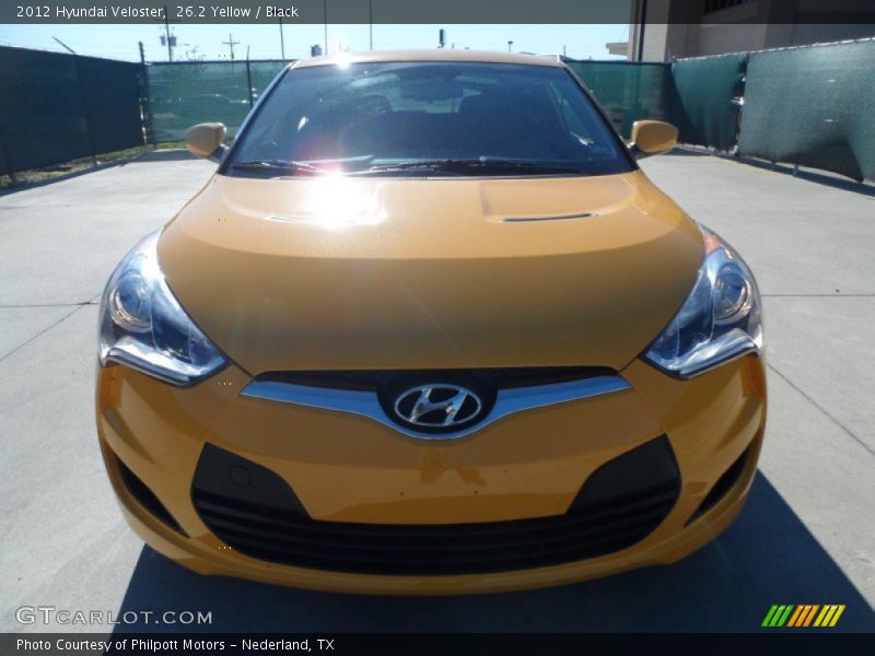 26.2 Yellow / Black 2012 Hyundai Veloster