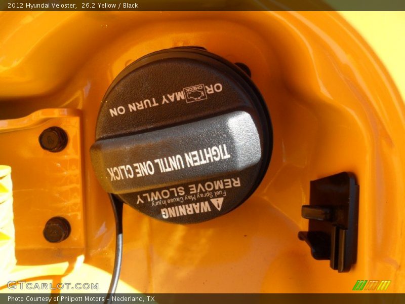 26.2 Yellow / Black 2012 Hyundai Veloster