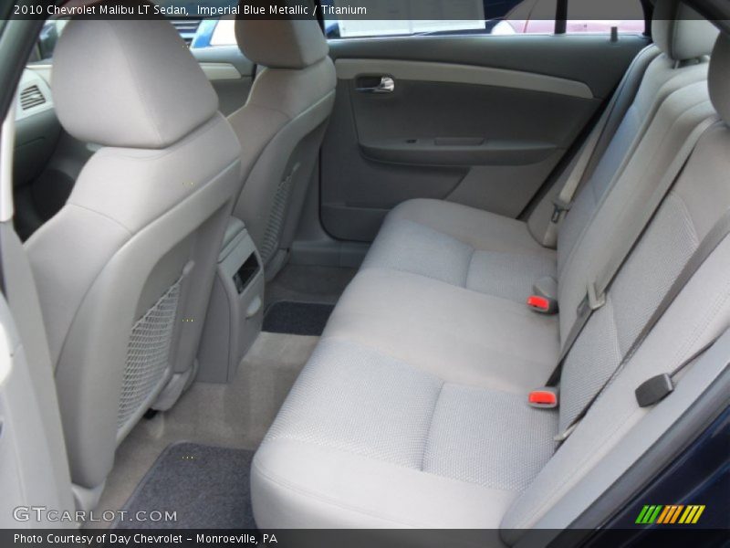 Imperial Blue Metallic / Titanium 2010 Chevrolet Malibu LT Sedan