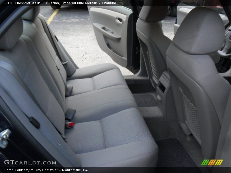 Imperial Blue Metallic / Titanium 2010 Chevrolet Malibu LT Sedan