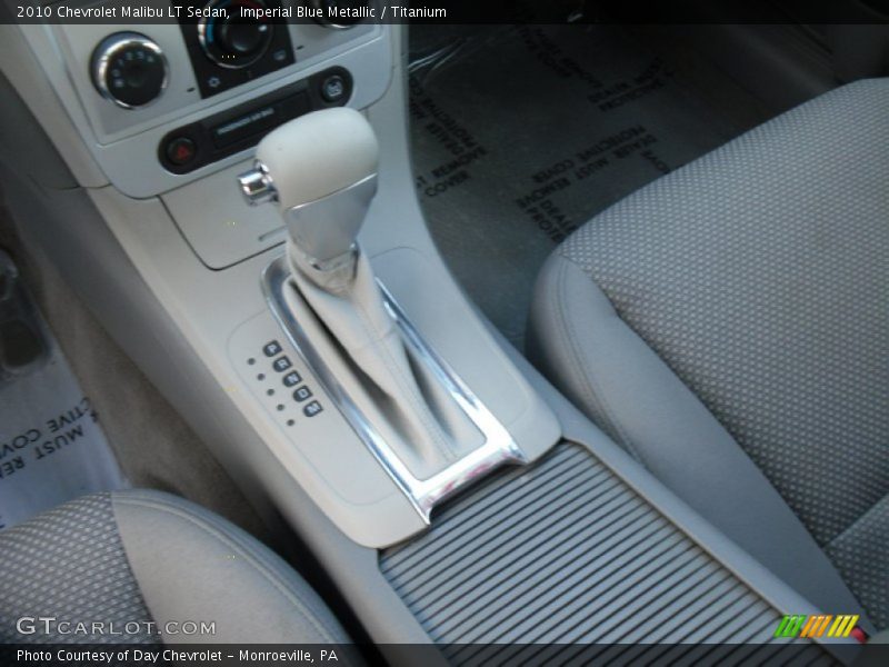 Imperial Blue Metallic / Titanium 2010 Chevrolet Malibu LT Sedan