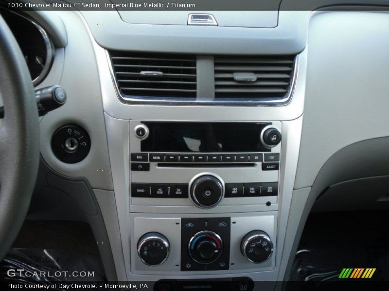 Imperial Blue Metallic / Titanium 2010 Chevrolet Malibu LT Sedan
