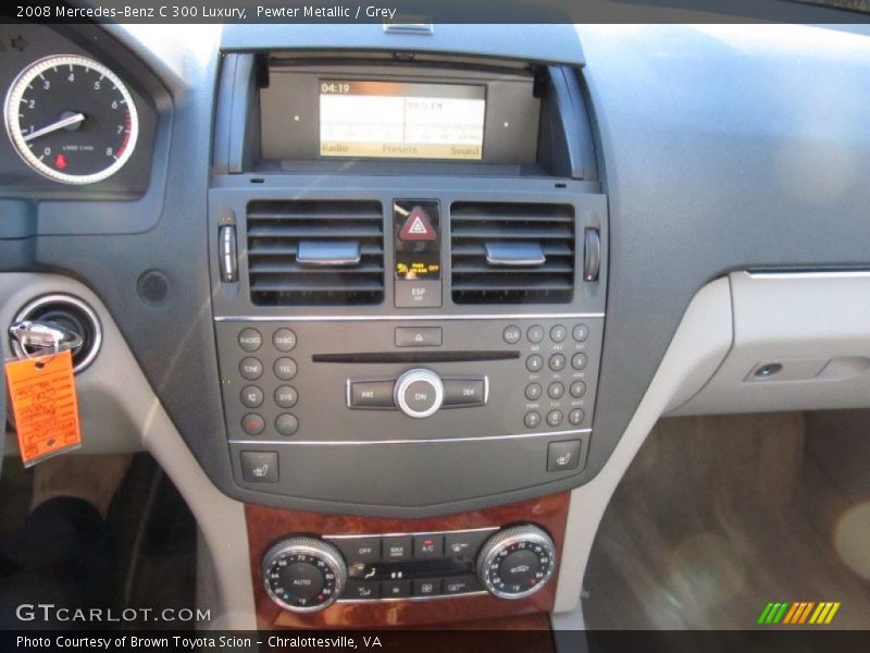 Pewter Metallic / Grey 2008 Mercedes-Benz C 300 Luxury