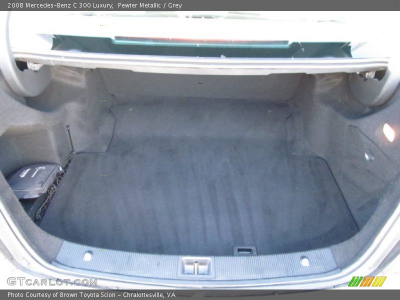 Pewter Metallic / Grey 2008 Mercedes-Benz C 300 Luxury