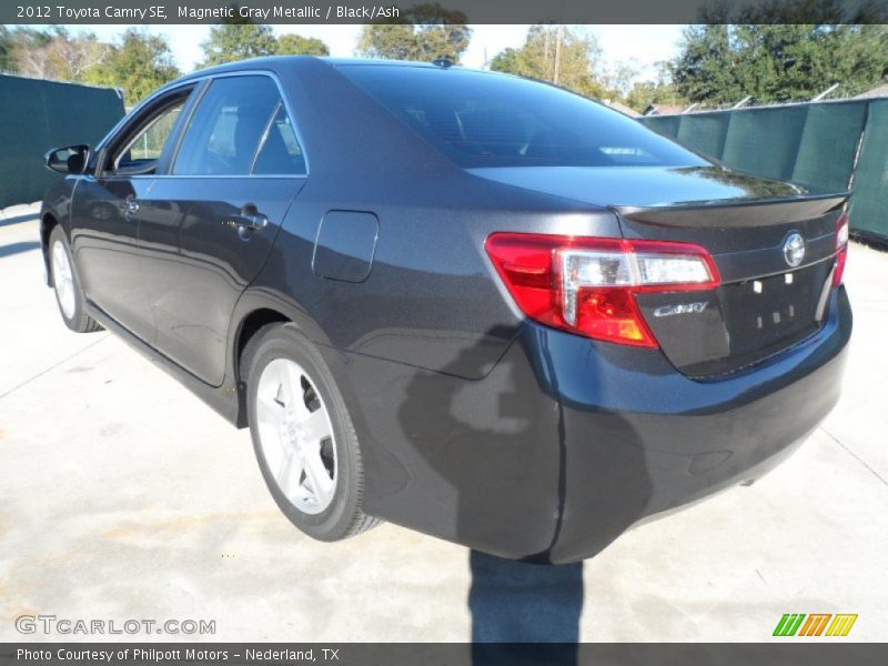 Magnetic Gray Metallic / Black/Ash 2012 Toyota Camry SE