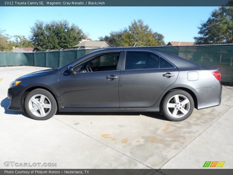 Magnetic Gray Metallic / Black/Ash 2012 Toyota Camry SE