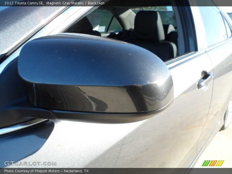 Magnetic Gray Metallic / Black/Ash 2012 Toyota Camry SE