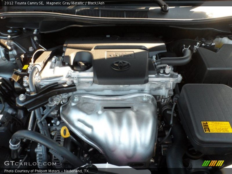 Magnetic Gray Metallic / Black/Ash 2012 Toyota Camry SE