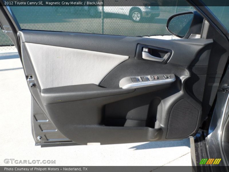Magnetic Gray Metallic / Black/Ash 2012 Toyota Camry SE