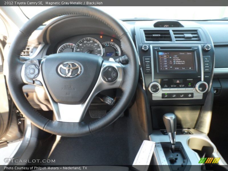 Magnetic Gray Metallic / Black/Ash 2012 Toyota Camry SE