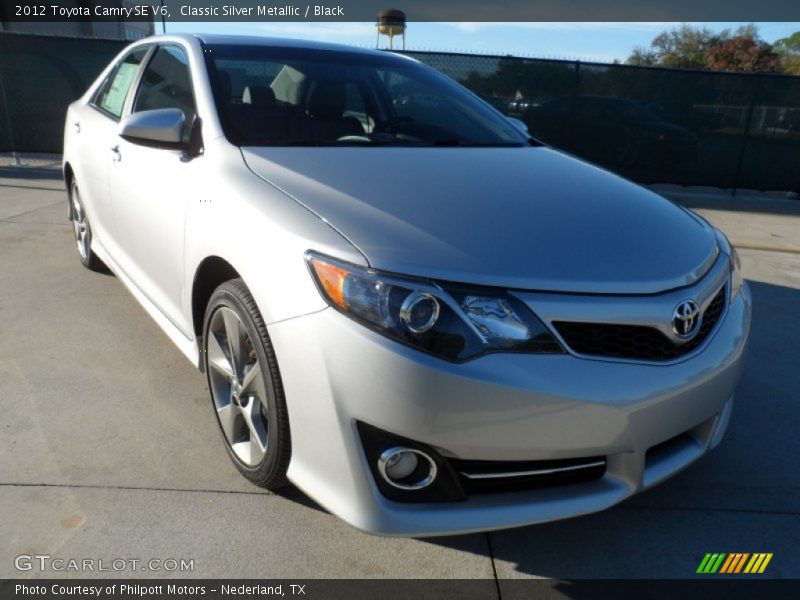  2012 Camry SE V6 Classic Silver Metallic