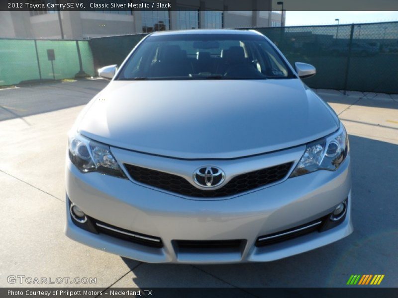  2012 Camry SE V6 Classic Silver Metallic