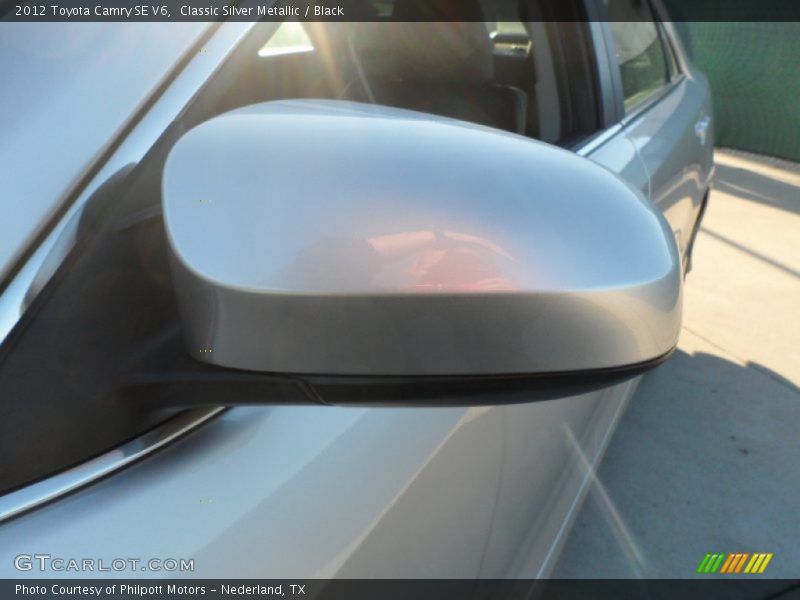 Classic Silver Metallic / Black 2012 Toyota Camry SE V6