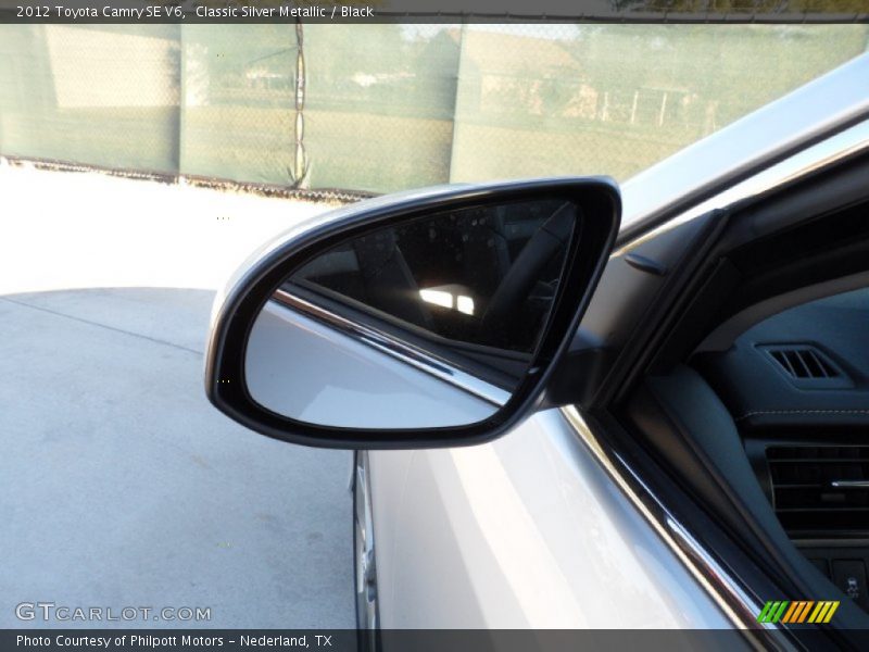 Classic Silver Metallic / Black 2012 Toyota Camry SE V6