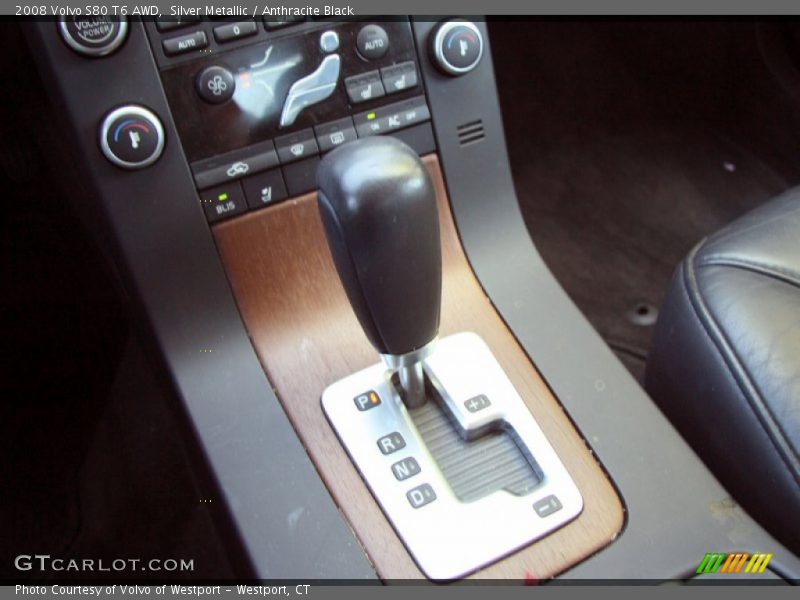 Silver Metallic / Anthracite Black 2008 Volvo S80 T6 AWD