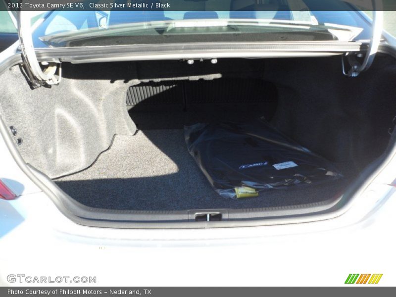 Classic Silver Metallic / Black 2012 Toyota Camry SE V6