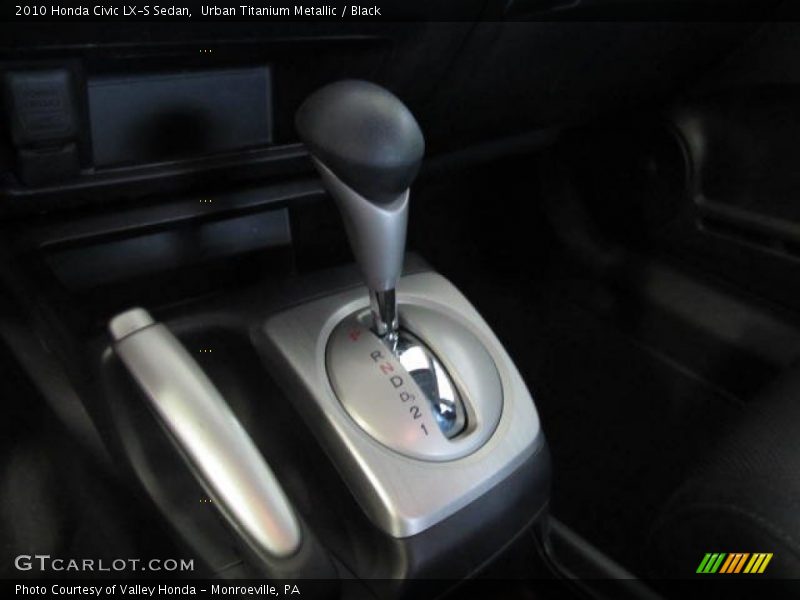 Urban Titanium Metallic / Black 2010 Honda Civic LX-S Sedan