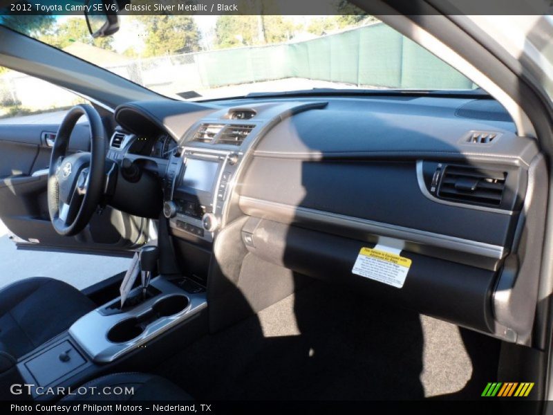 Classic Silver Metallic / Black 2012 Toyota Camry SE V6