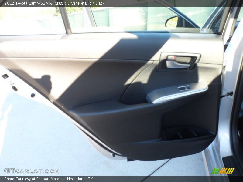 Classic Silver Metallic / Black 2012 Toyota Camry SE V6