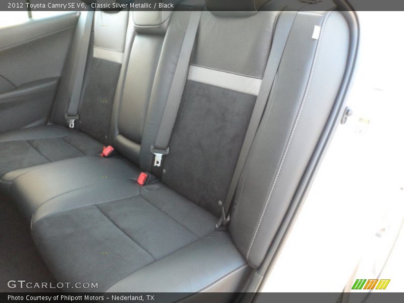 Classic Silver Metallic / Black 2012 Toyota Camry SE V6