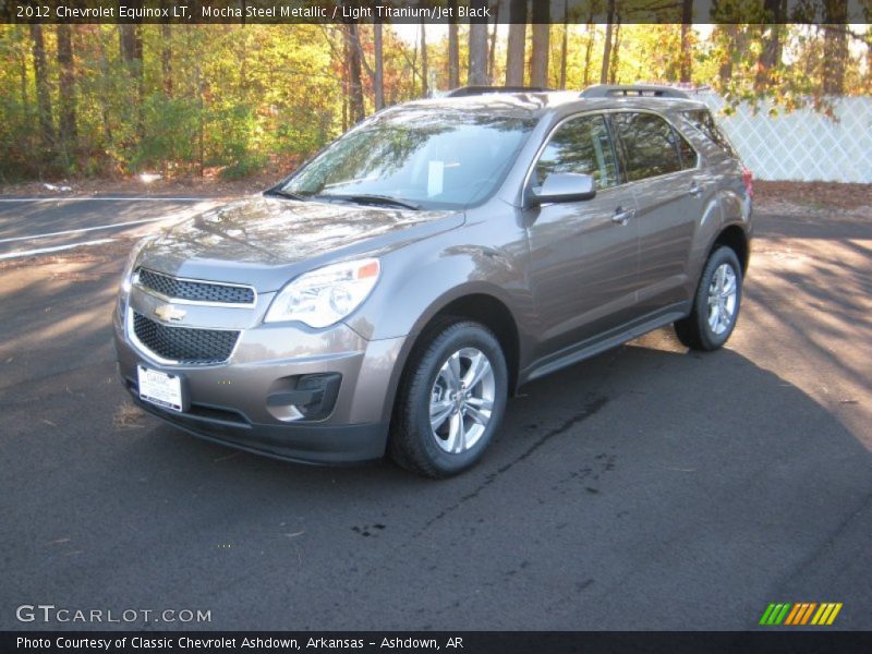 Mocha Steel Metallic / Light Titanium/Jet Black 2012 Chevrolet Equinox LT