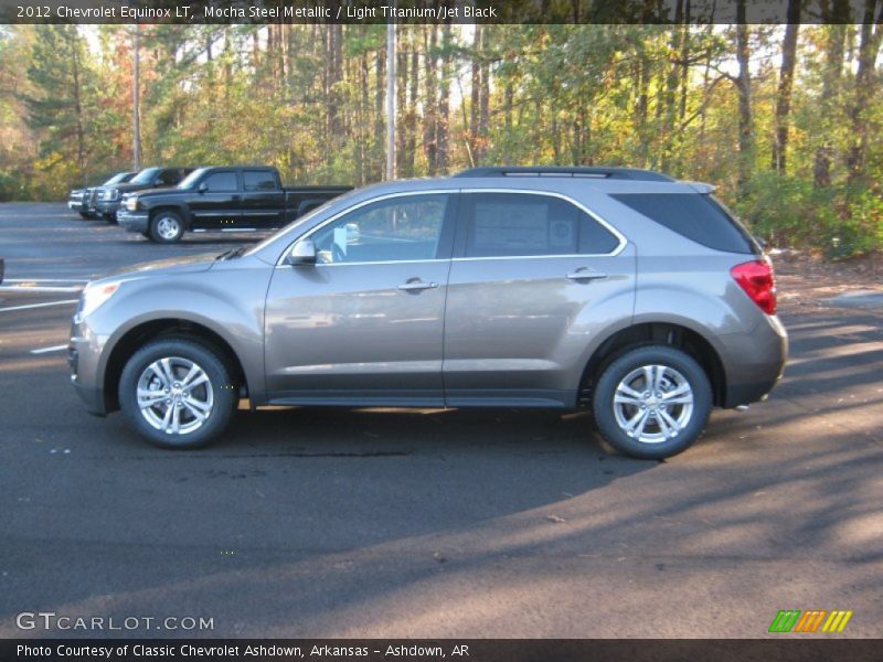Mocha Steel Metallic / Light Titanium/Jet Black 2012 Chevrolet Equinox LT