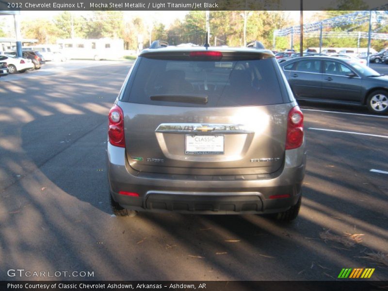Mocha Steel Metallic / Light Titanium/Jet Black 2012 Chevrolet Equinox LT