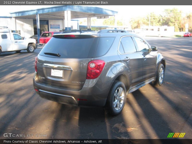 Mocha Steel Metallic / Light Titanium/Jet Black 2012 Chevrolet Equinox LT