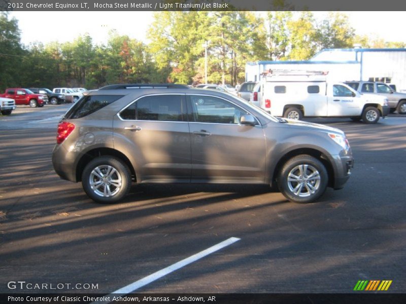 Mocha Steel Metallic / Light Titanium/Jet Black 2012 Chevrolet Equinox LT