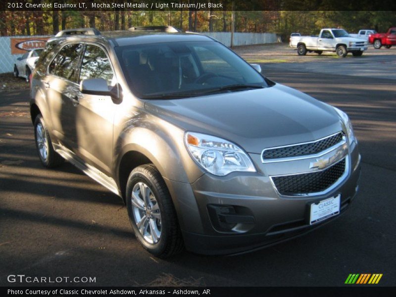 Mocha Steel Metallic / Light Titanium/Jet Black 2012 Chevrolet Equinox LT