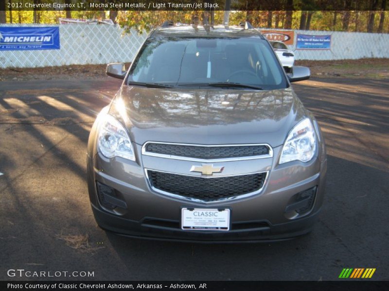 Mocha Steel Metallic / Light Titanium/Jet Black 2012 Chevrolet Equinox LT