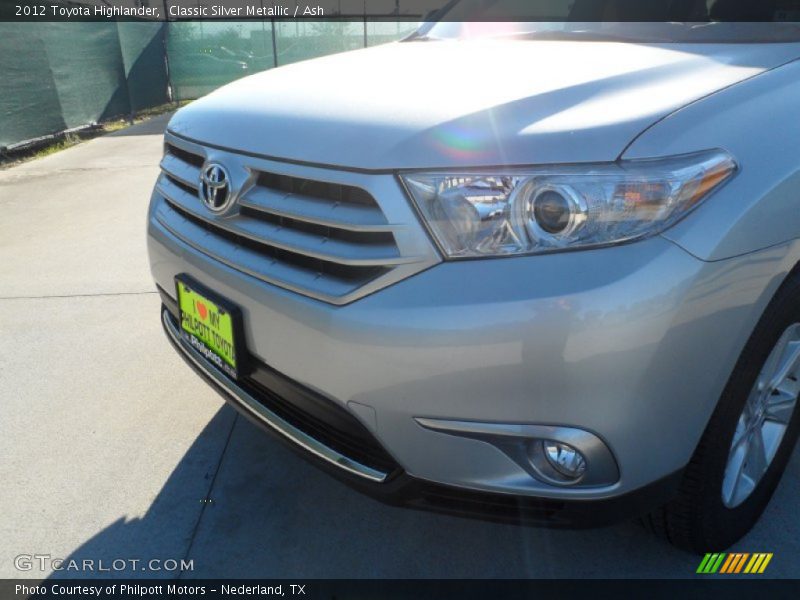 Classic Silver Metallic / Ash 2012 Toyota Highlander