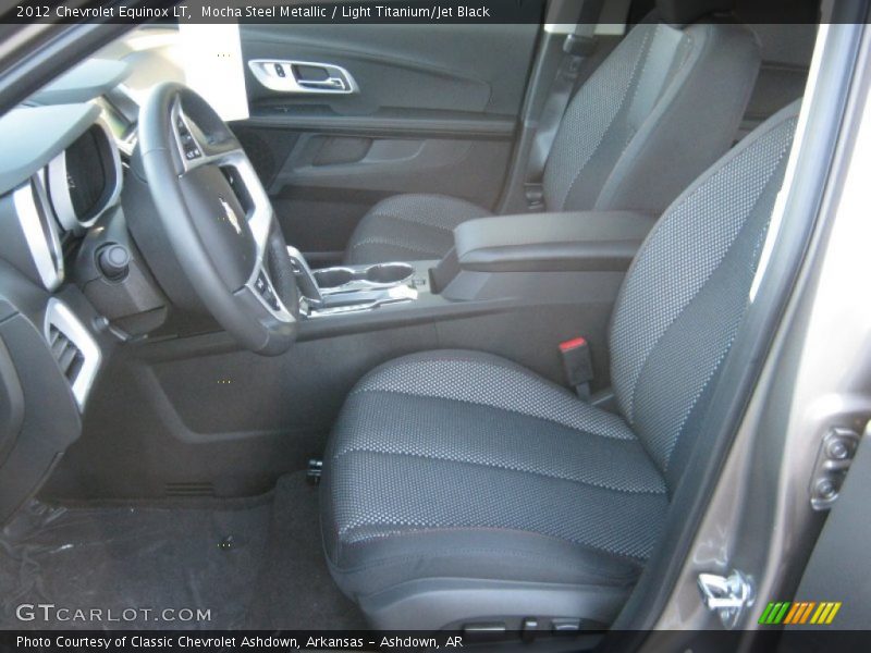 Mocha Steel Metallic / Light Titanium/Jet Black 2012 Chevrolet Equinox LT