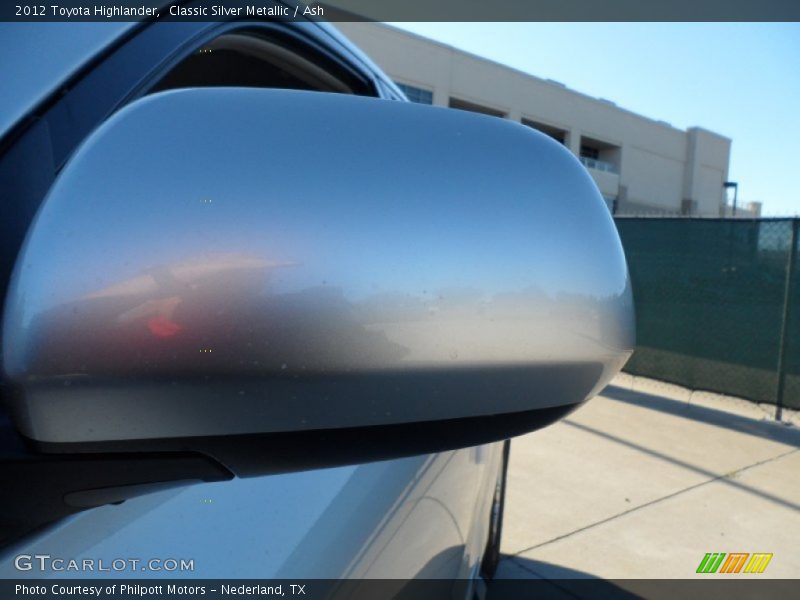 Classic Silver Metallic / Ash 2012 Toyota Highlander