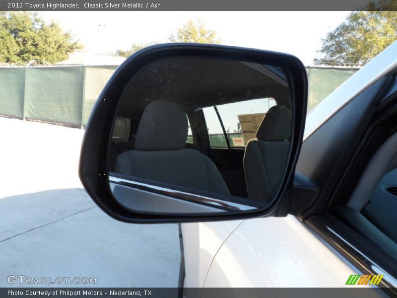 Classic Silver Metallic / Ash 2012 Toyota Highlander